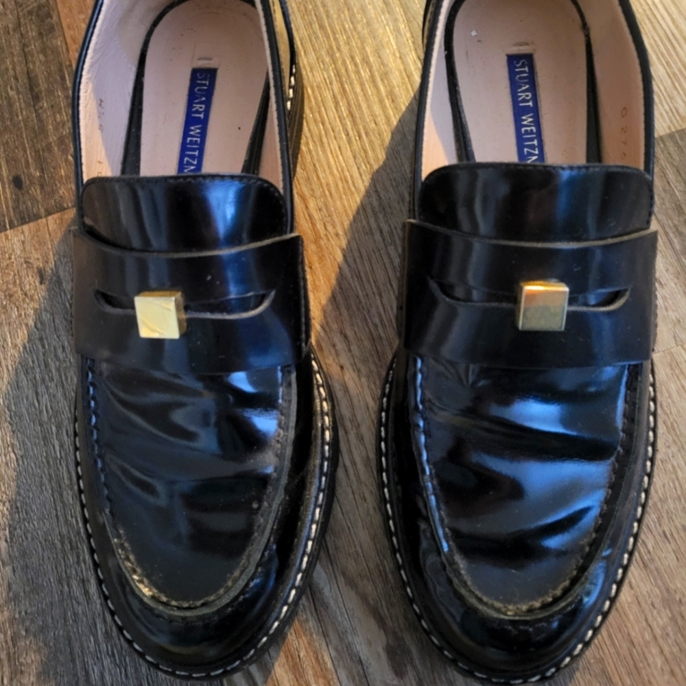 Women Patent Leather Loafers